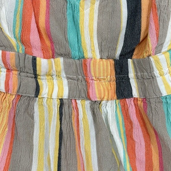 O’Neill Kelby Stripe top tank crop style Size XS. Beautiful summer fun colors - Picture 4 of 9